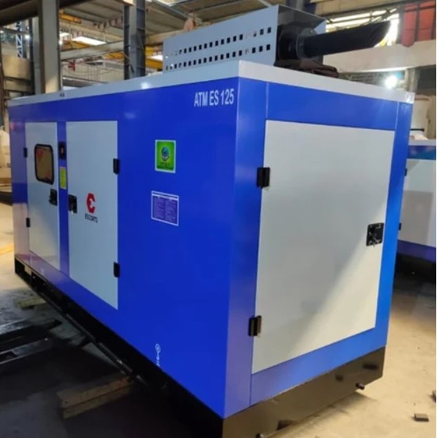 25 KVA Escorts Silent Diesel Generator – Low Noise DG Set with Acoustic Enclosure, Fuel Efficient Engine, Stable Output, Reliable Backup for Commercial Use